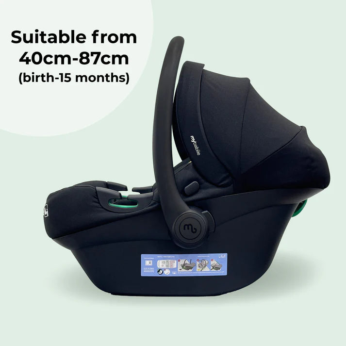 My Babiie I-size infant carrier suitable from 40m-87cm