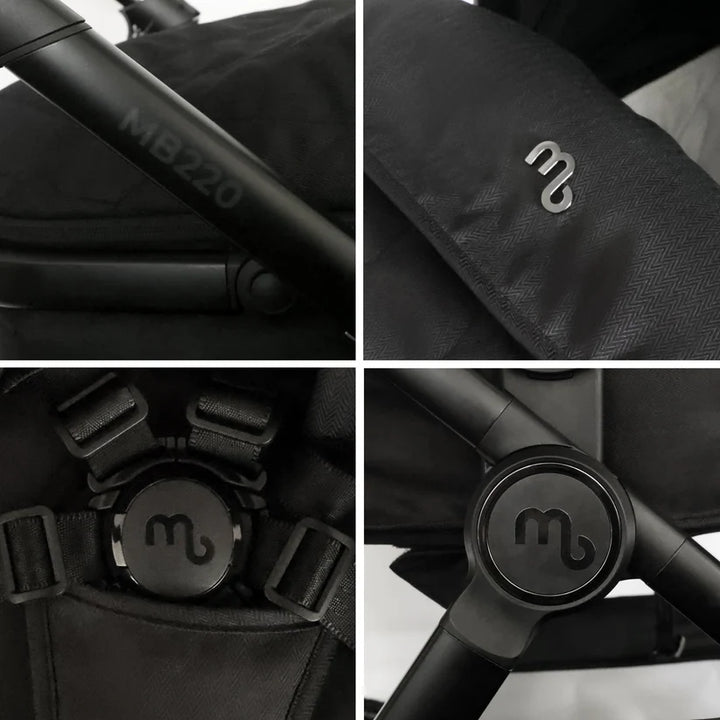 My Babiie MB220 Travel System - Black