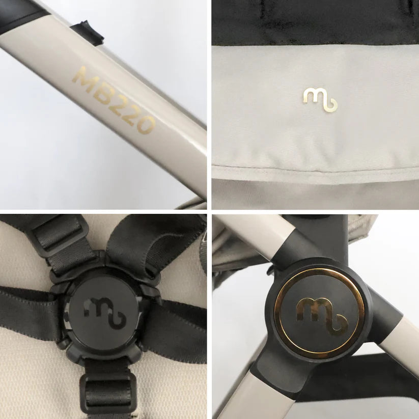 My Babiie MB220 Travel System - Ivory