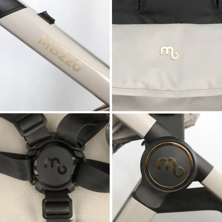 My Babiie MB220 Travel System - Ivory