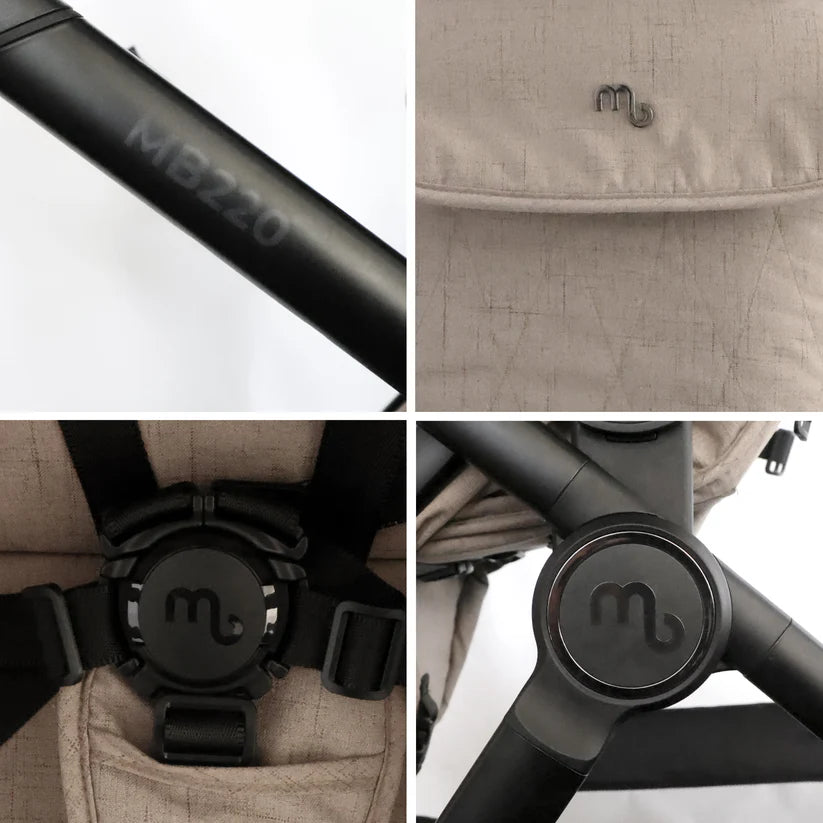 My Babiie MB220 Travel System - Mink