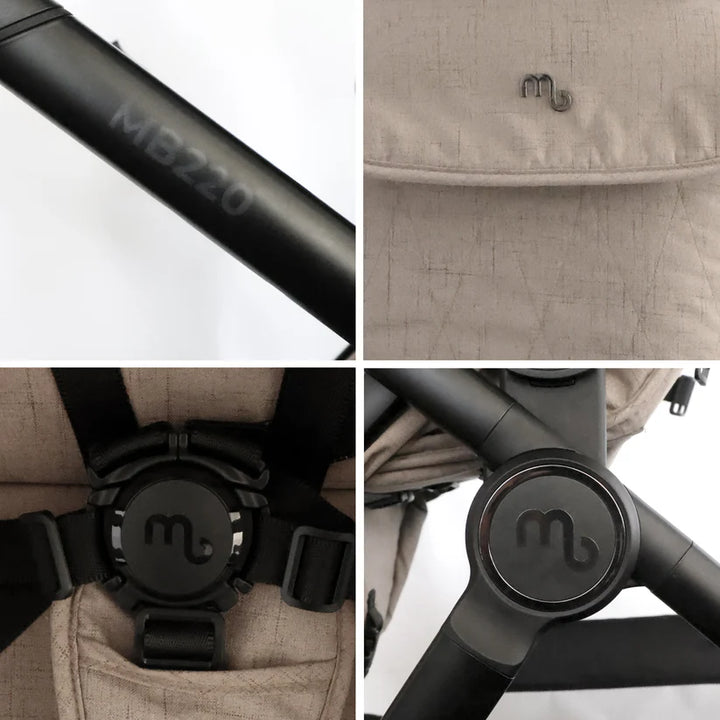 My Babiie MB220 Travel System - Mink