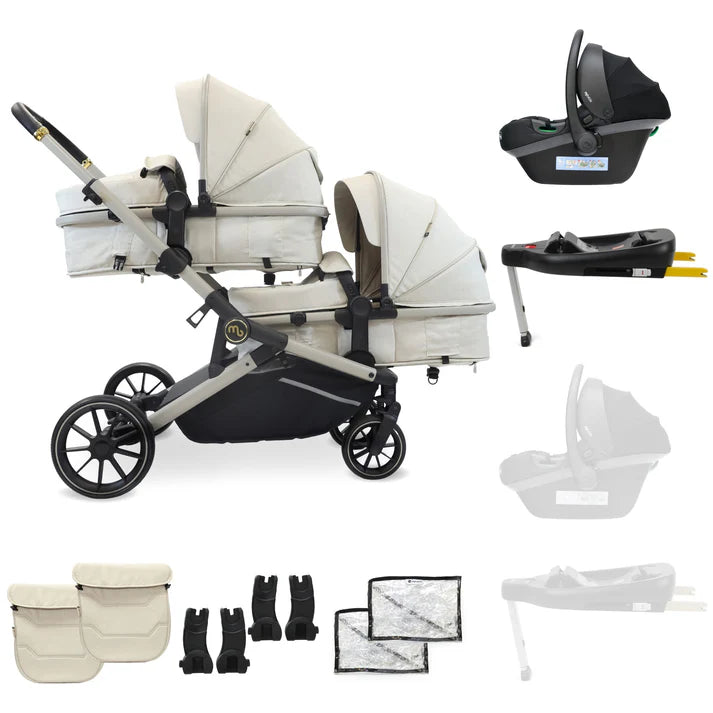 My Babiie MB33 3 in 1 travel system with isofix