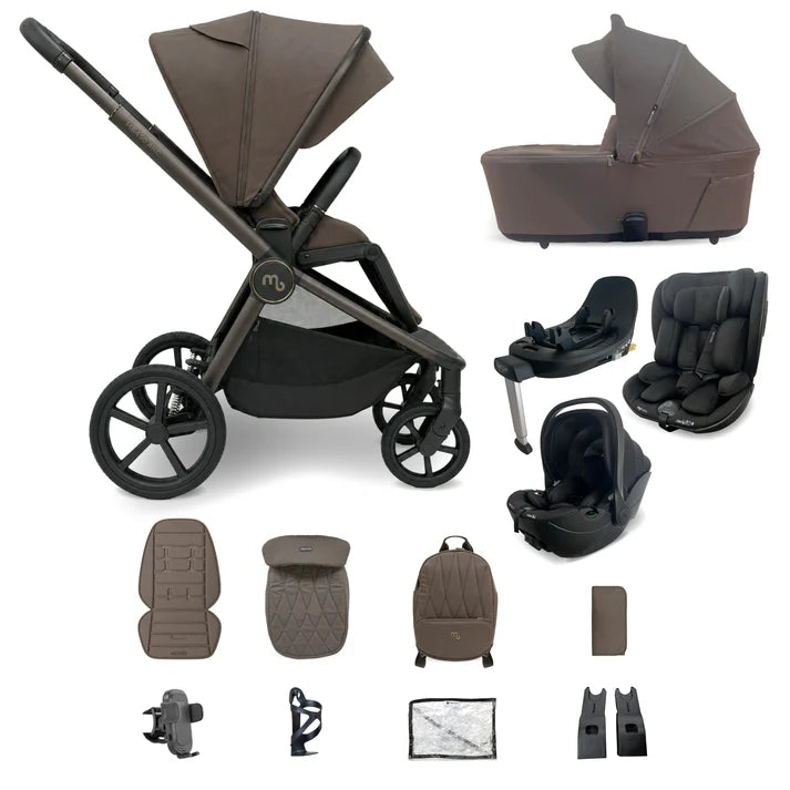 My Babiie MB450 ARC Travel System - Mocha Atelier