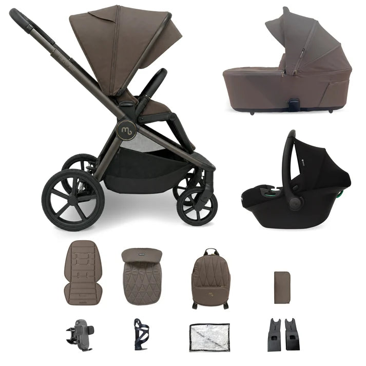 My Babiie MB450 ARC Travel System - Mocha Atelier