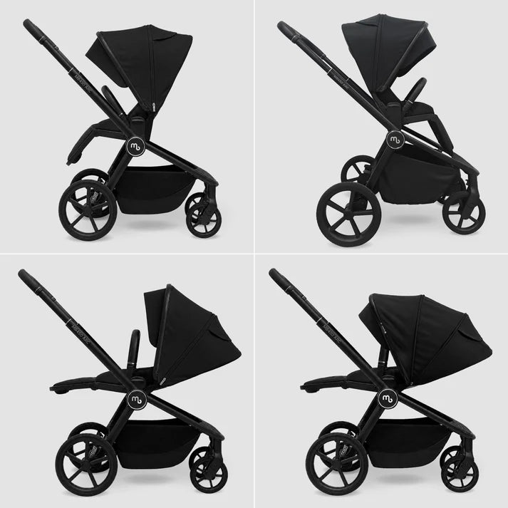 My Babiie MB450 ARC Travel System - Onyx Black