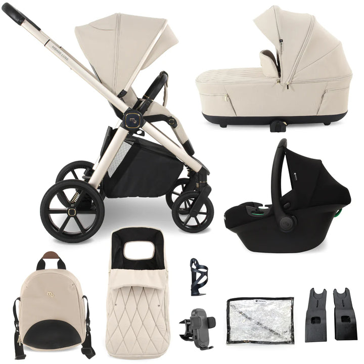My Babiie MB450 LUXE Travel System - Feather