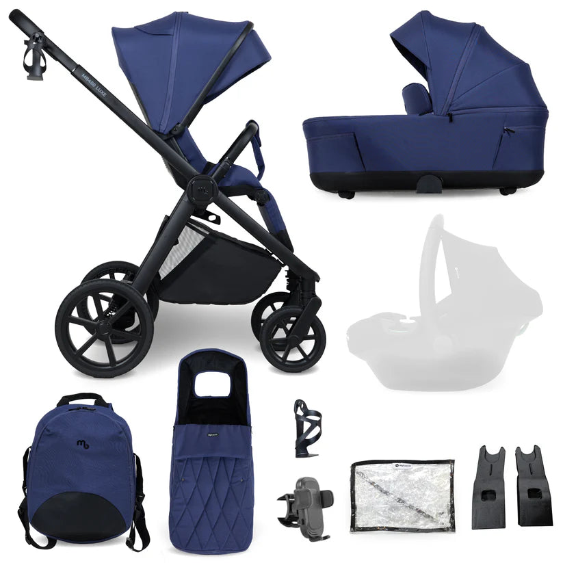 My Babiie MB450 LUXE Travel System - Indigo