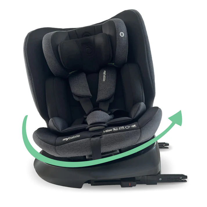 My Babiie MBCS00 spin car seat in black