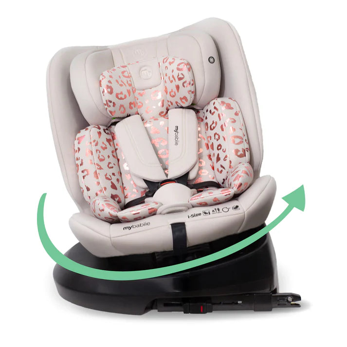 My Babiie MBCS200 Spin Seatin Pink Leopard