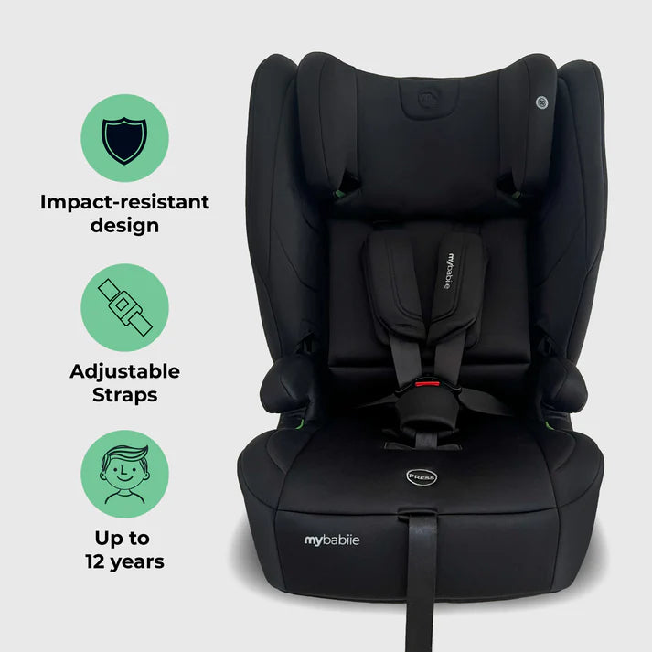 My Babiie MBCS80 i-size toddler to booster in Black features
