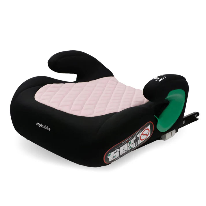 My Babiie MBCSB25 Isofix Booster Seat in Pink Quilted
