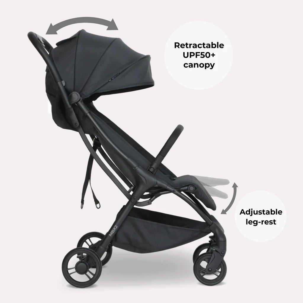My Babiie MBX2 Compact Stroller – Black