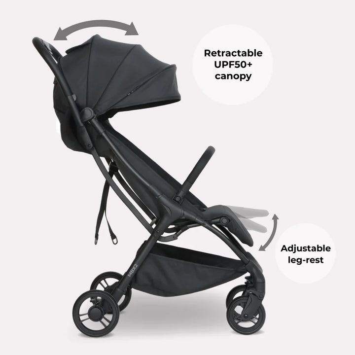 My Babiie MBX2 Compact Stroller – Black