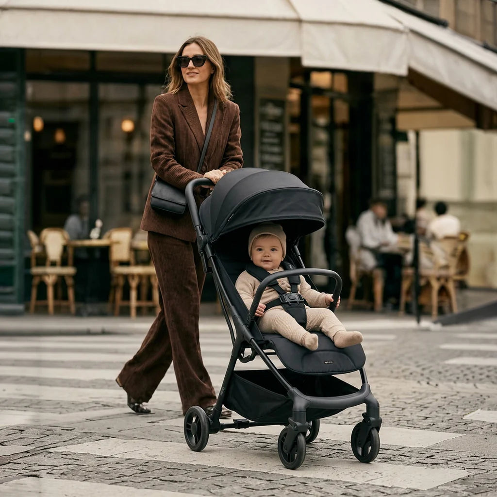 My Babiie MBX2 Compact Stroller – Black