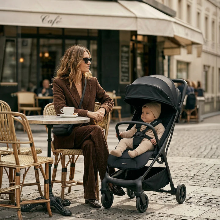 My Babiie MBX2 Compact Stroller – Black