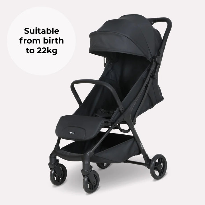 My Babiie MBX2 Compact Stroller – Black