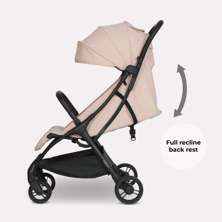 My Babiie MBX2 Compact Stroller – Blush Pink