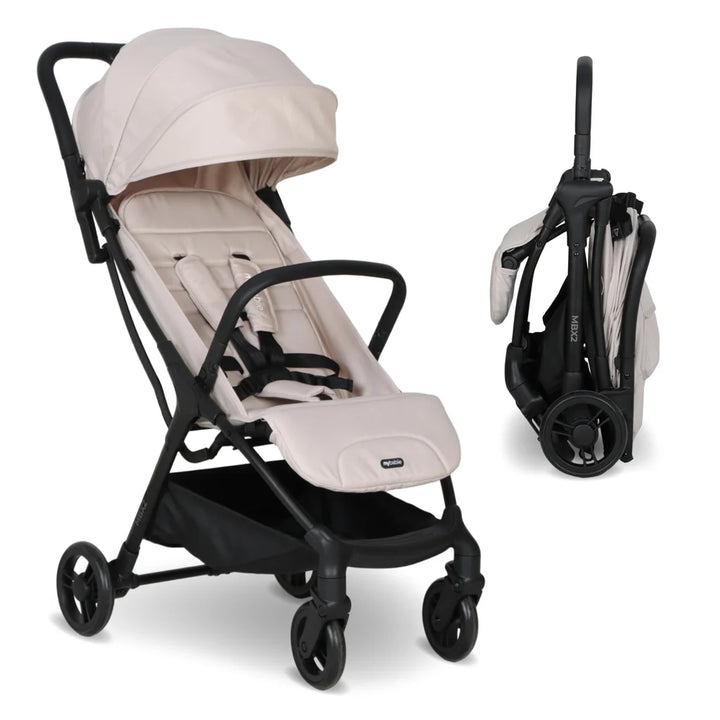 My Babiie MBX2 Compact Stroller – Oatmeal