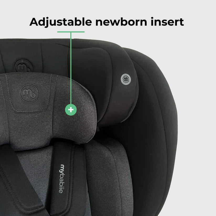 My Babiie MBCS100 2-in-1 Convertible R129 Car Seat - Black