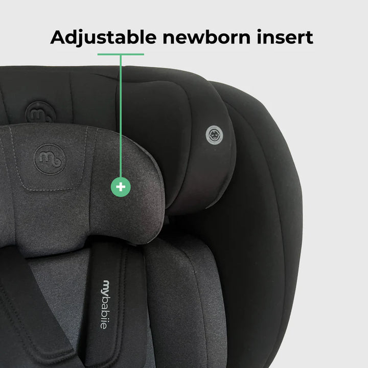 My Babiie MBCS100 2-in-1 Convertible R129 Car Seat - Black