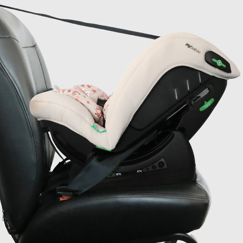 My Babiie MBCS100 2-in-1 Convertible R129 Car Seat - Pink Leopard