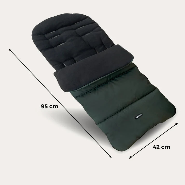 My Babiie Universal Footmuff – Forest Green
