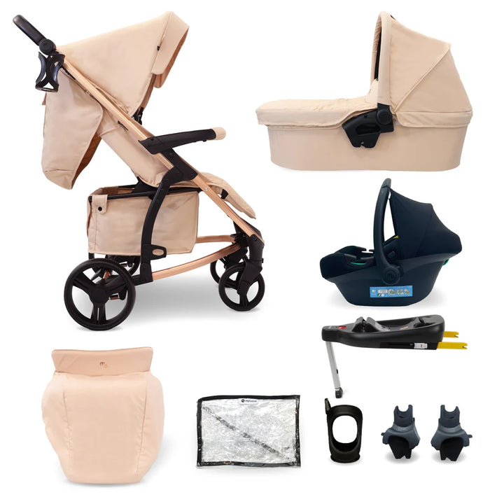 My Babiie MB200i 3 in 1 Travel System - Blush