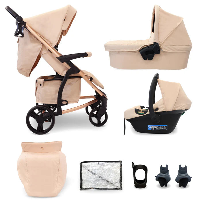 My Babiie MB200i 3 in 1 travel system in blush