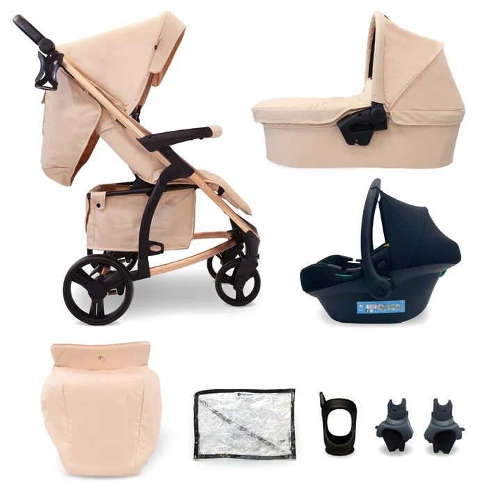 My Babiie MB200i 3 in 1 Travel System - Blush