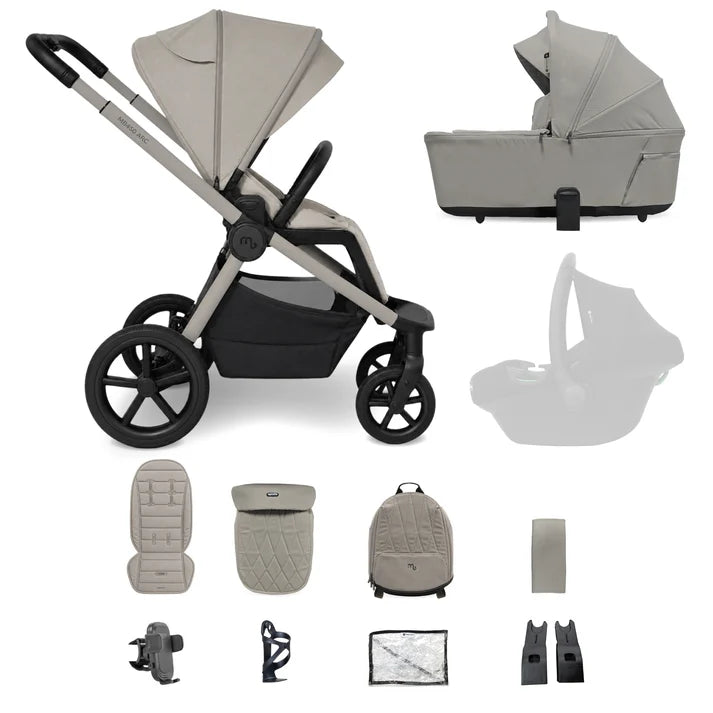My Babiie MB450 ARC Travel System - Champagne Taupe
