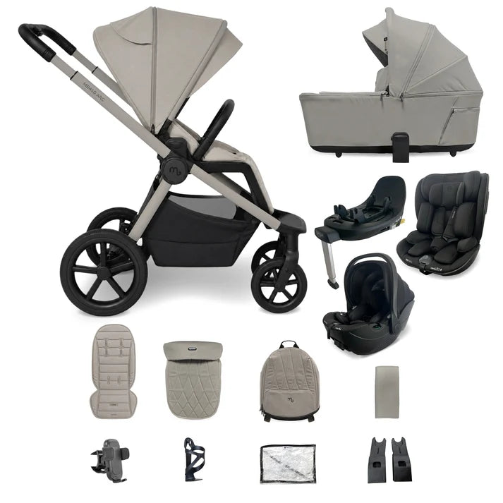 My Babiie MB450 ARC Travel System - Champagne Taupe