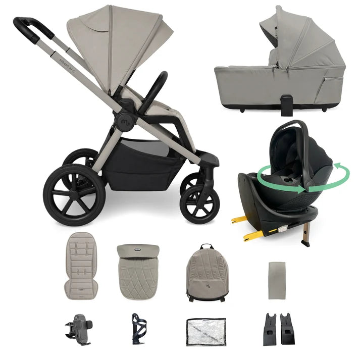 My Babiie MB450 ARC Travel System - Champagne Taupe