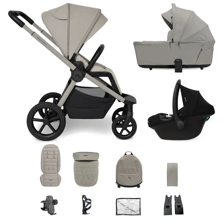 My Babiie MB450 ARC Travel System - Champagne Taupe