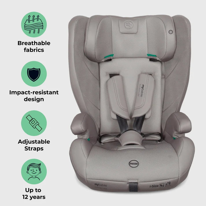 My Babiie MBCS75 SE Toddler to Booster R129 Car Seat with ISOFIX – Mink