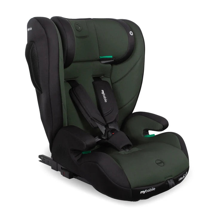 My Babiie MBCS75 Toddler to Booster R129 Car Seat with ISOFIX – Forest Green
