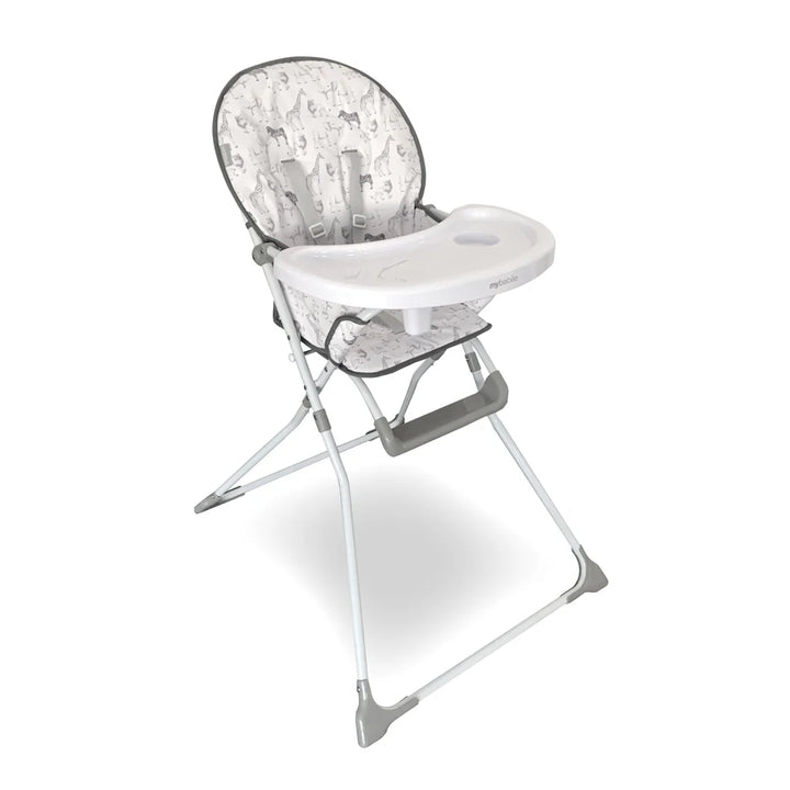 My Babiie MBHC1 Compact Highchair - Safari