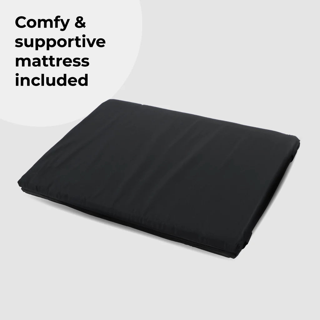 My Babiie MBTC2 Air-Light 2-in-1 Travel Cot – Black
