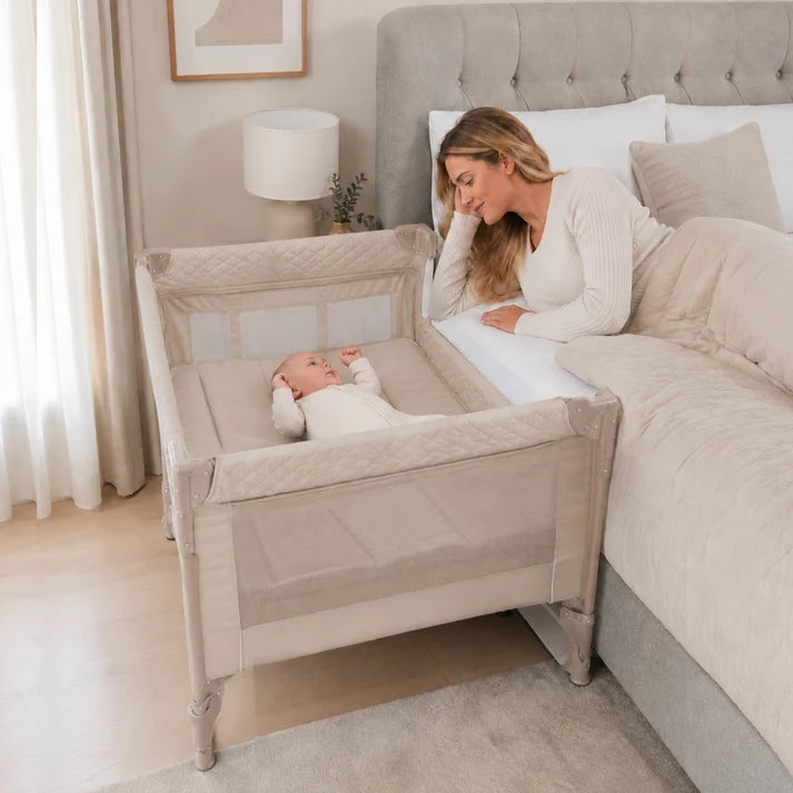 My Babiie MBTC4 LUXE 4-in-1 Travel Cot – Ivory