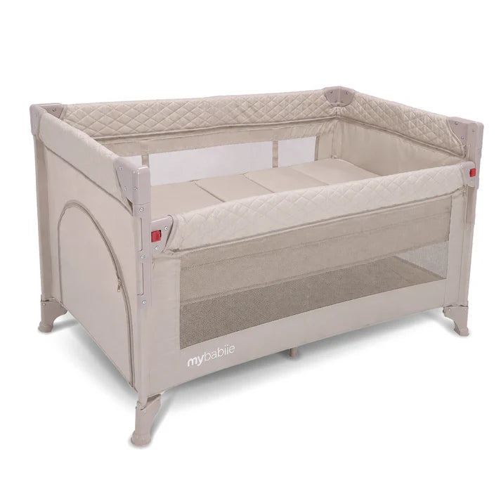My Babiie MBTC4 LUXE 4-in-1 Travel Cot – Ivory