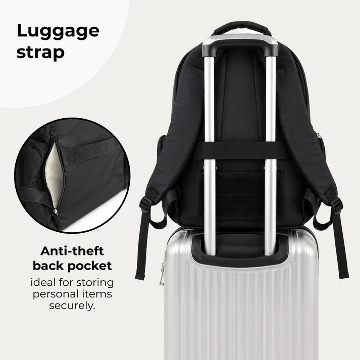 My Babiie Backpack Changing Bag – Black