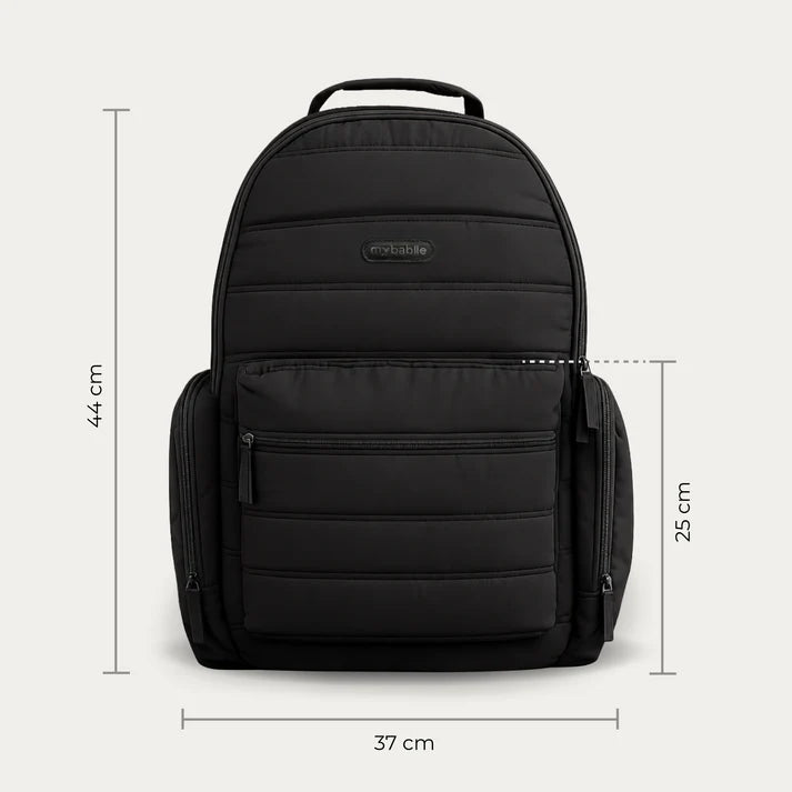 My Babiie Backpack Changing Bag – Black
