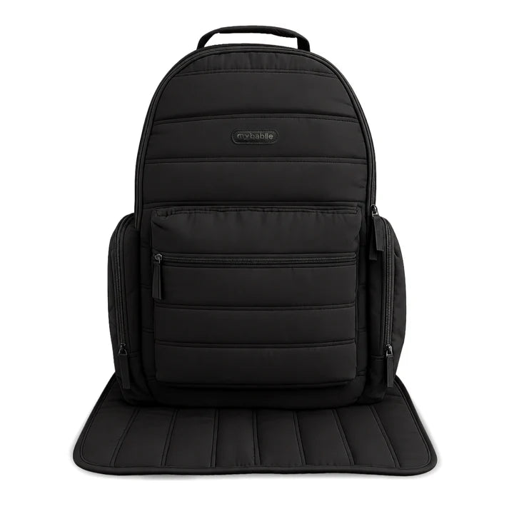 My Babiie Backpack Changing Bag – Black