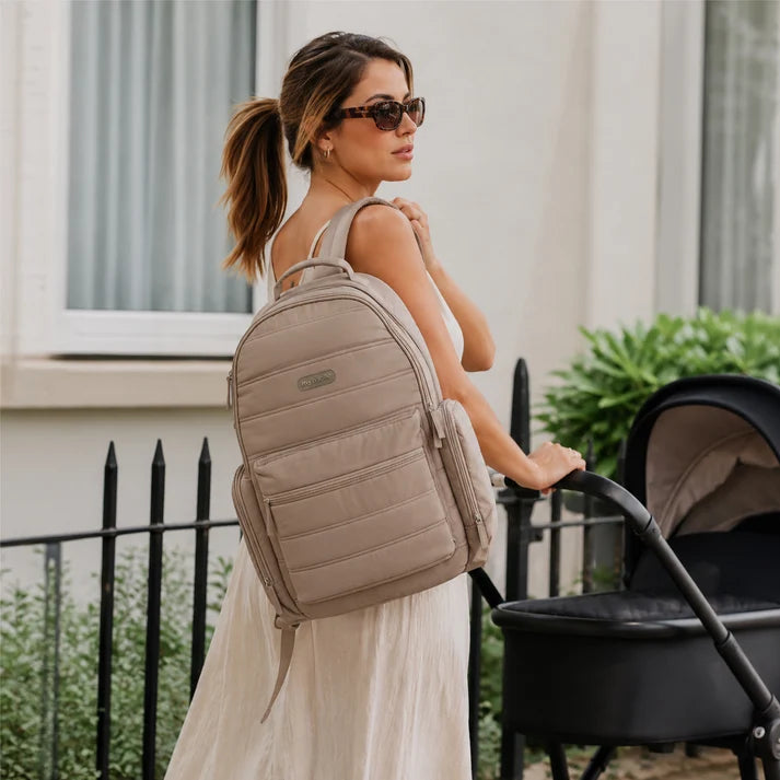 My Babiie Backpack Changing Bag – Taupe