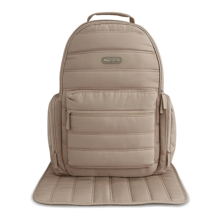 My Babiie Backpack Changing Bag – Taupe