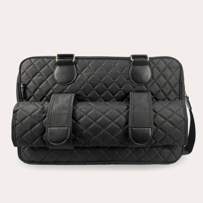 My Babiie Deluxe Changing Bag – Black Quilted