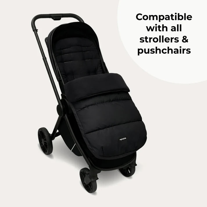 My Babiie Universal Footmuff – Black