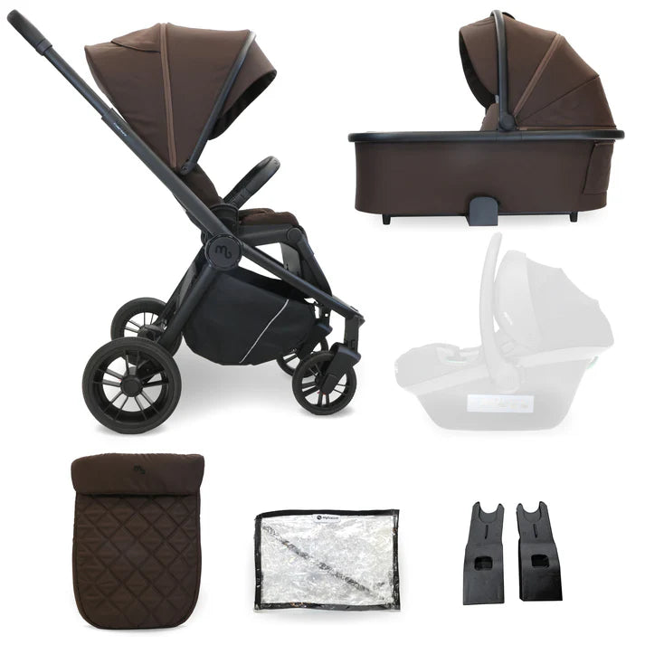 My Babiie MB450i 2 in 1 Travel System in Chocolate