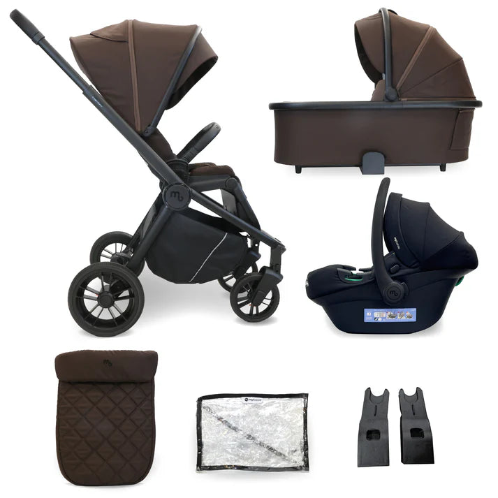 My Babiie MB450i 3 in 1 Travel System in Chocolate