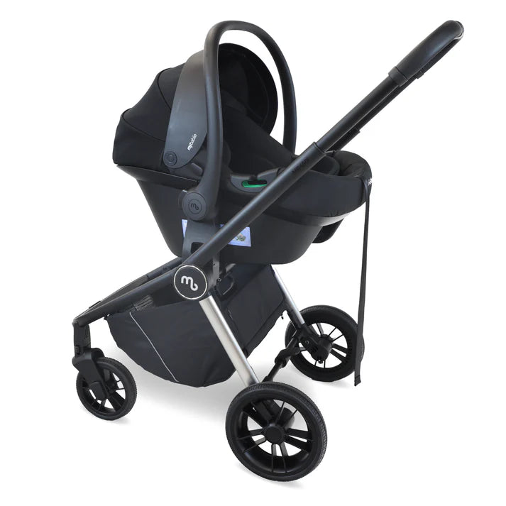 My babiie MB450i travel system in forest green with car seat